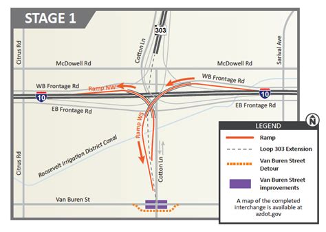 Loop 303 South Of I 10 Becomes Part Of 83m Arizona Dept Of