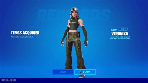 How To Get Veronika Dead Game Skin Now Free In Fortnite Youtube