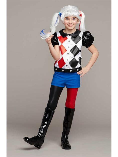 Harley Quinn Costume For Girls Chasing Fireflies