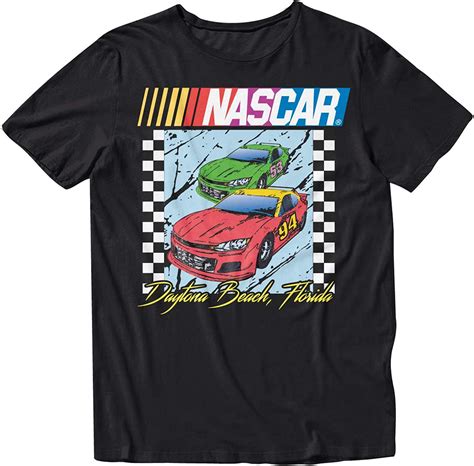 Nascar Vintage Daytona 500 Shirt Racing Mens Graphic T Shirt Amazon