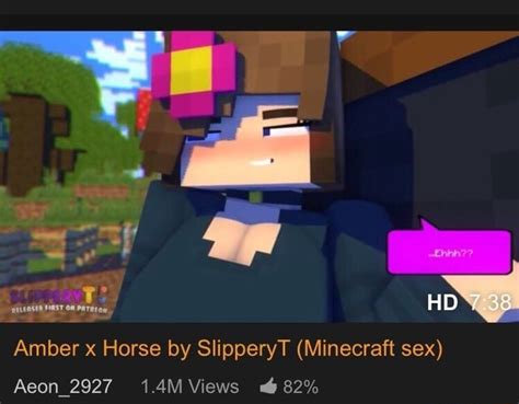 38 Amber X Horse By Slipperyt Minecraft Sex Aeon2927 14m Views 82