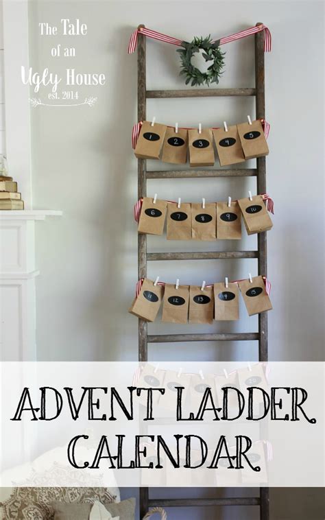 Advent Ladder Calendar Sincerely Marie Designs