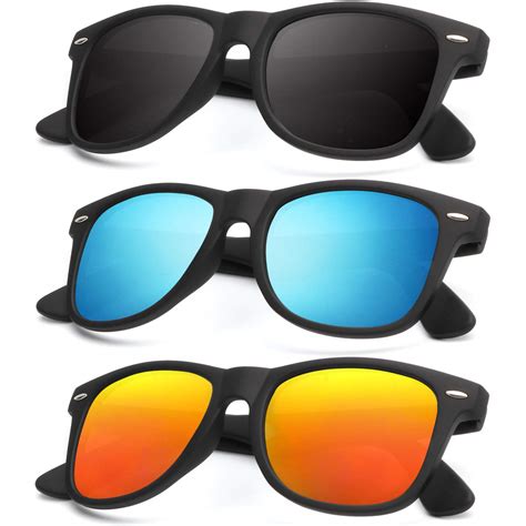 Polarized Sunglasses For Men And Women Matte Finish Sun Glasses Color Mirror Lens 100 Uv