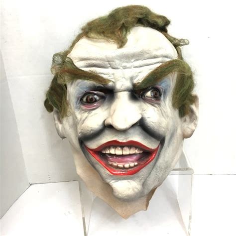 D C Comics Accessories Vintage Batman Jack Nicholson Joker Mask D C Comics Direct Poshmark