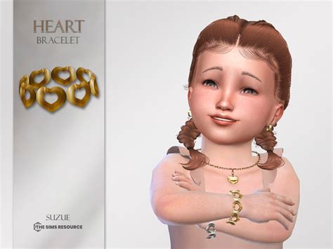 The Sims Resource Heart Bracelet Right Side Toddler