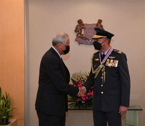 Commander Of The Royal Brunei Air Force Makes Introductory Visit And