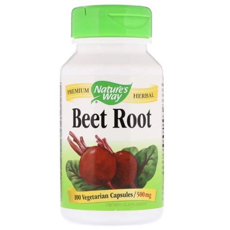 現貨 Natures Way Beet Root 紅菜頭膠囊 500mg 100 Vegetarian Capsules 美容