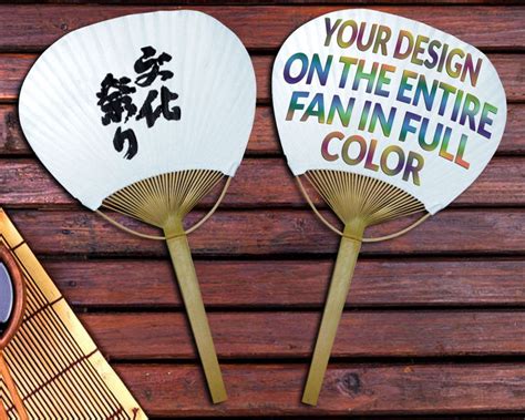 Personalized Paddle Fans Paper Paddle Fans Full Color