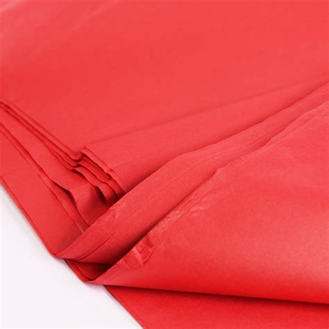 Red Coloured Tissue Paper Sheets Luxury Large Acid Free Art Etsy