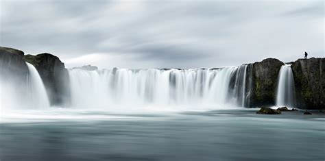 Goðafoss Panorama Waterfall Of The Gods Iceland Flickr