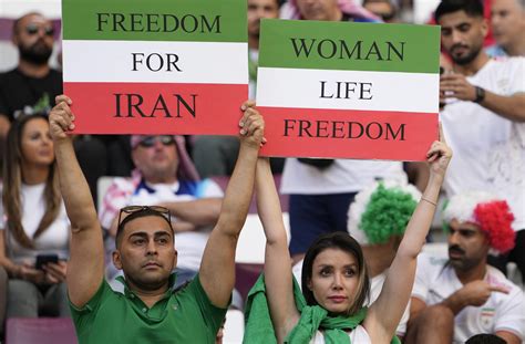 Women S Protests Overshadow Iran S World Cup Loss Ap News