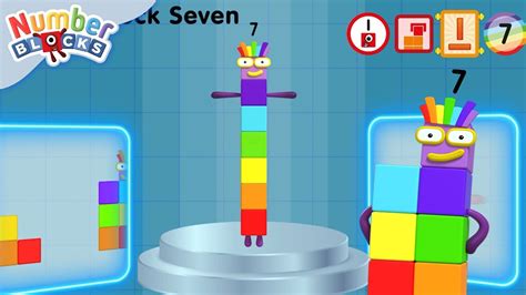Numberblocks Mi15 Fact File All About Numberblock Seven Youtube