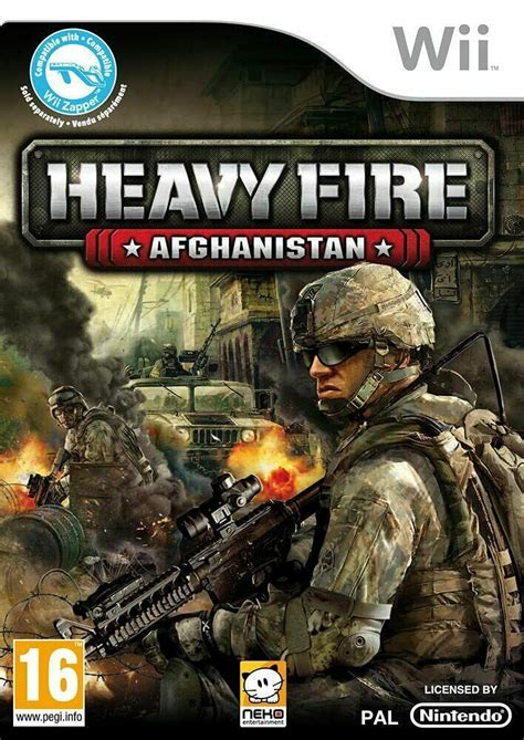 Heavy Fire Afghanistan Sniper Rifle Gun Gewehr Für Nintendo Wii