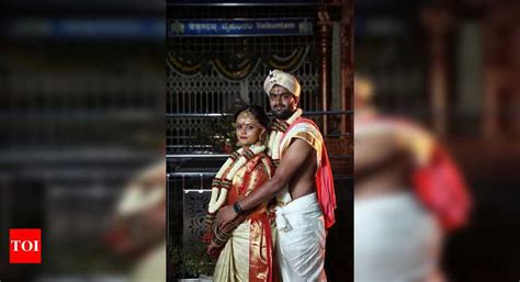 mayuri kyatari gets married in an intimate ceremony kannada movie news times of india