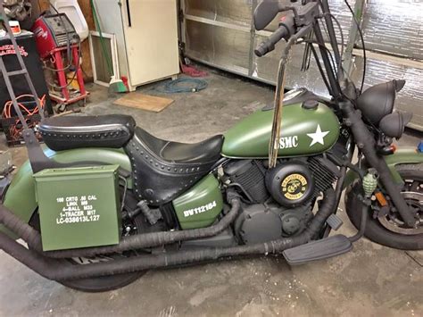 Pin By Jim Owens On Military Themed Motorcycles Motorcycle Military