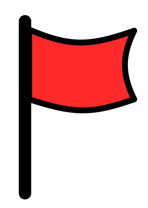 Red Flag Icon Clipart Best