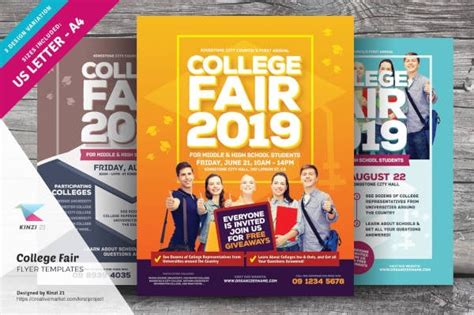 13 College Fair Flyer Templates In Psd Ai