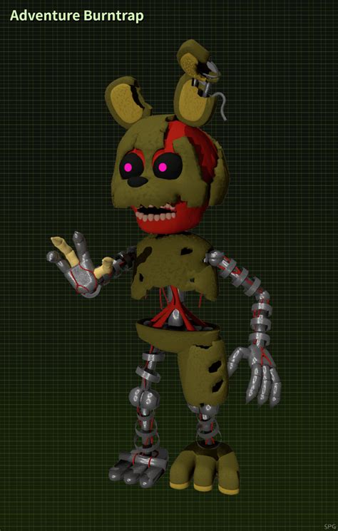 Nsfw Burntrap Except Hes In Fnaf World Fivenightsatfreddys