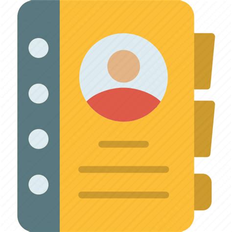 Address Book Contact Diary User Icon Download On Iconfinder