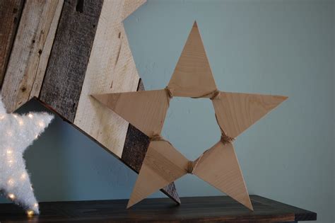 Todays Easy Diy Wood Star For Christmas Wraps Up The Series Of 5
