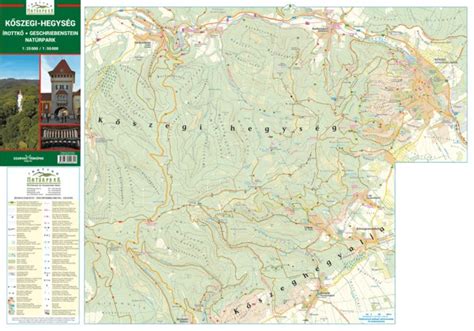 A térképen feltüntetésre kerül az alpannonia út nyomvonala is! Kőszegi Hegység Térkép | Térkép 2020
