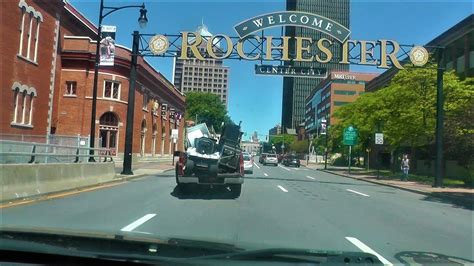 Driving Through Downtown Rochester Ny Youtube