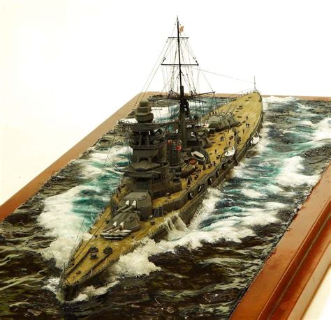 Ijn Amagi Scale Model Diorama Ship Modelling Pinterest
