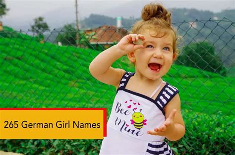 German Girl Names 265 German Female Names Very Many Names