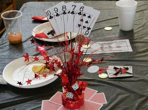 vegas themed party centerpieces | Vegas theme party, Casino party