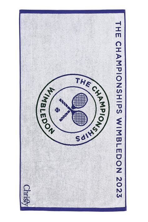 Towels Wimbledon Championship 2023 Towel Green And Purple Christy