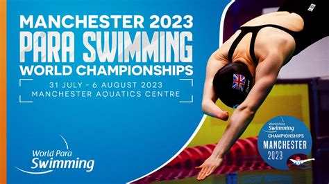 Manchester Announced As Host City For 2023 Para Swimming World