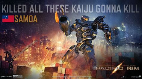 Samoa C Funny Pacific Rim Jaeger Posters Tony Hsieh Flickr