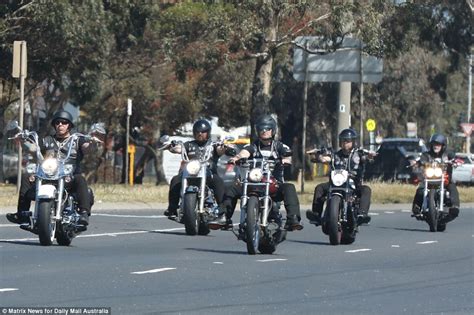 Inside The Rebels Bikie Gang Celebration Surrounded By Heavily Armed
