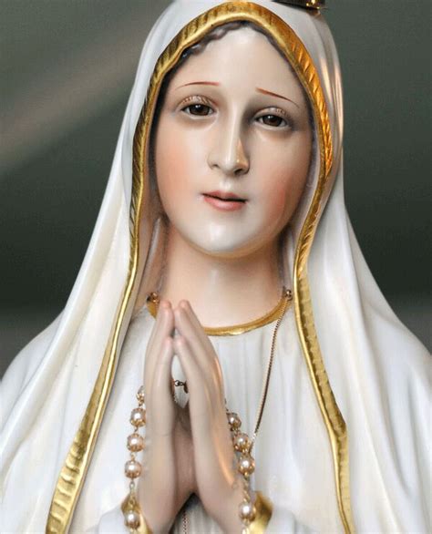 In the end my immaculate heart will triumph! Our Lady of Fatima Statue to Visit 5 Local Sites - Roman ...
