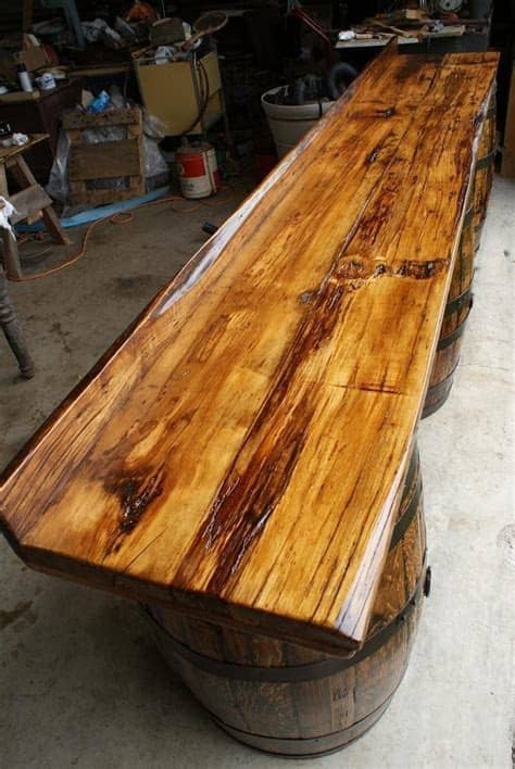 This expansion joint will isolate the new concrete from the old to help prevent cracking. Easy Bar Plans??? | Rustic outdoor furniture, Rustic bar ...