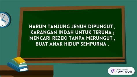 PANTUN BAHASA MELAYU TAHAP 1 - YouTube