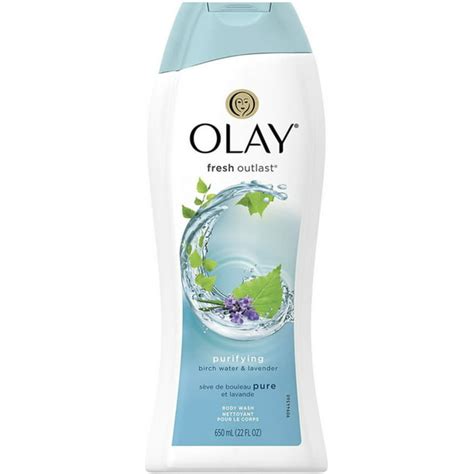 Olay Fresh Outlast Purifying Birch And Lavender Body Wash 22 Oz Pack Of