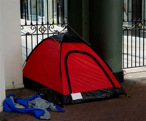 Homeless Persons Tent Home Free Stock Photo Public Domain Pictures