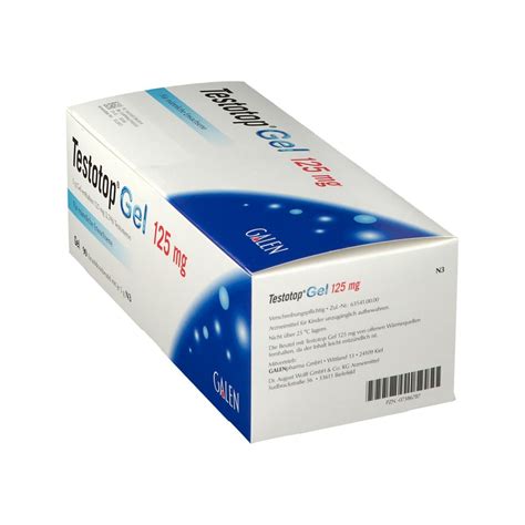 Men's hair gel is a necessary for so many looks. Testotop® Gel 125 mg 90 St - shop-apotheke.com