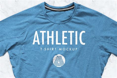 Athletic T Shirt Mockup Psd — Medialoot