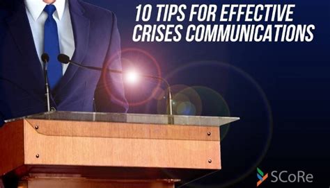 10 Ways To Manage Crises Communications