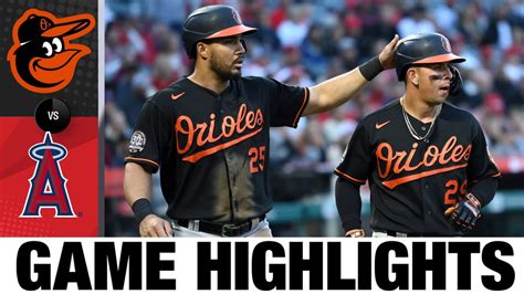 orioles vs angels game highlights 4 22 22 mlb highlights youtube
