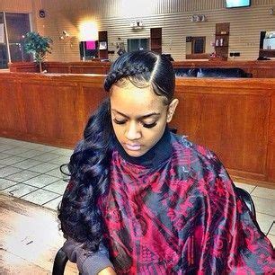 Braiding your hair is an important step when you wear a sew in hair extensions because it decides whether your hair looks beautiful and natural or not. Cute protective style | Ponytail hairstyles, Weave ...