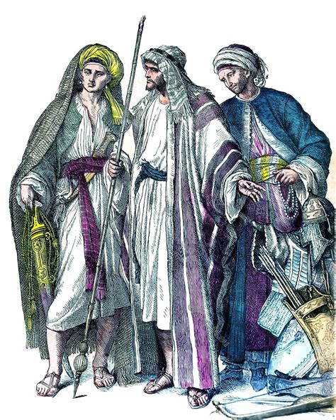 Clothing Of The Early Christians And Arabians Of The Middle East