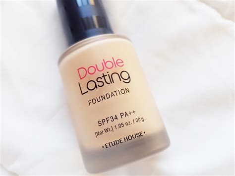 Etude House Double Lasting Foundation Review Kbeauty Notes