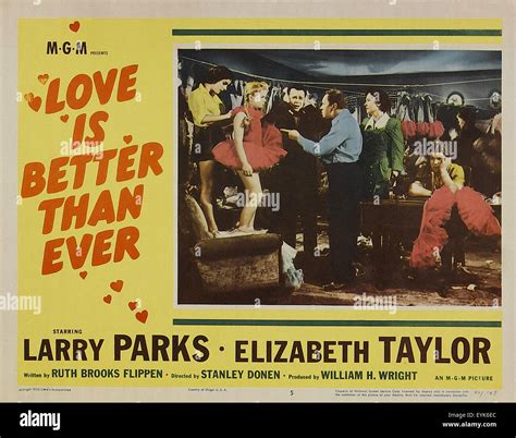 Love Is Better Than Ever Movie Poster Stock Photo Alamy