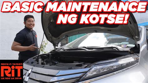 Car Maintenance For Beginners Basic Car Maintenance Tagalog
