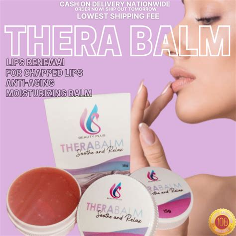 100 Effective Beauty Plus Thera Balm Good For Chapped Lips Sore Muscles And Many More