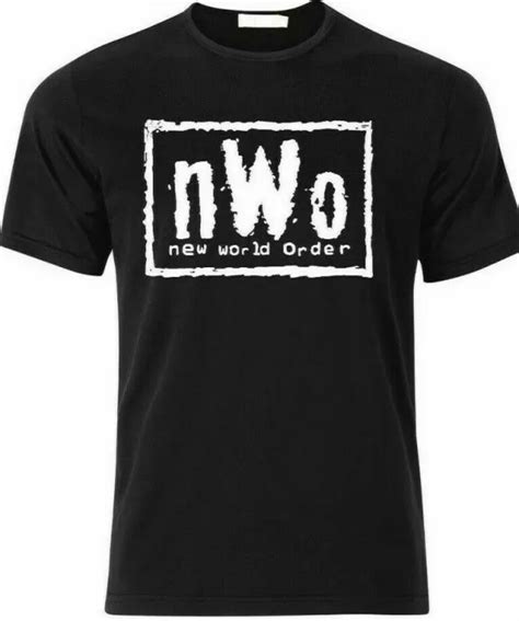 Nwo Logo New World Order Wcw Professional Wrestling T Shirt Tee 1pcs