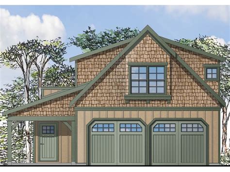 Carriage House Plans Craftsman Style Garage Apartment Plan With 2 Car